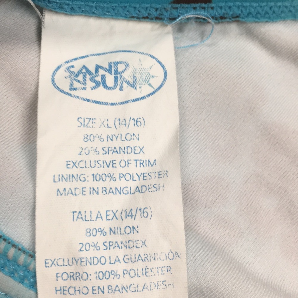 Girls Sand N Sun Swim Suit - Picture 4 of 7